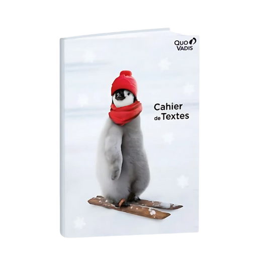 Cahier de texte pingouin - Quo Vadis