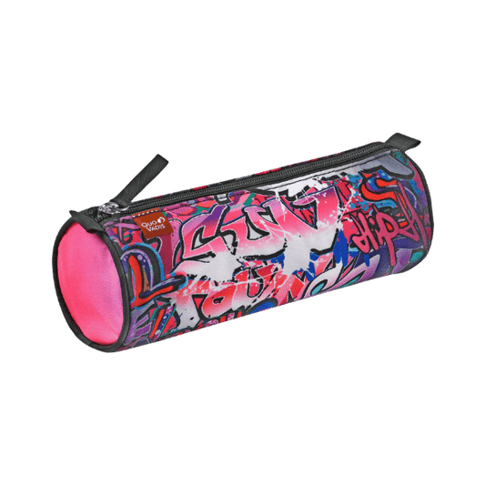 Trousse ronde graffiti